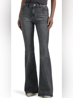 Lee Mid Rise Bootcut Jeans Dark Wash Stretch Petite 8S